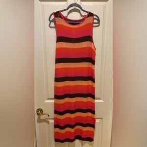 Banana Republic Colorful Striped Maxi Skirt